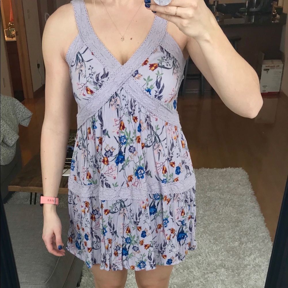 Lavender Strappy Dress